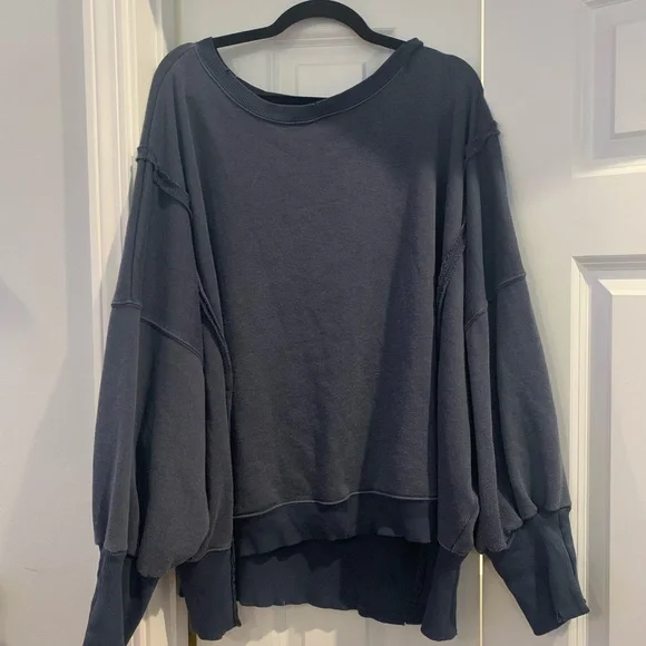 We The Free Navy Blue Crew Neck Sweater - Picture 4 of 7